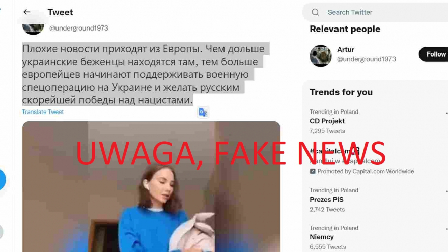 Fot. PAP - zrzut ekranu