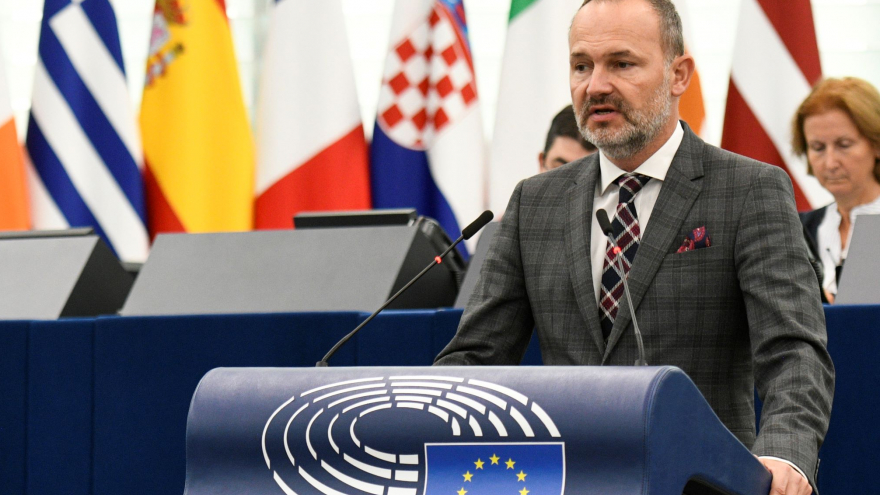 Europoseł Krzysztof Hetman;  fot. © European Union 2023 - Source : EP