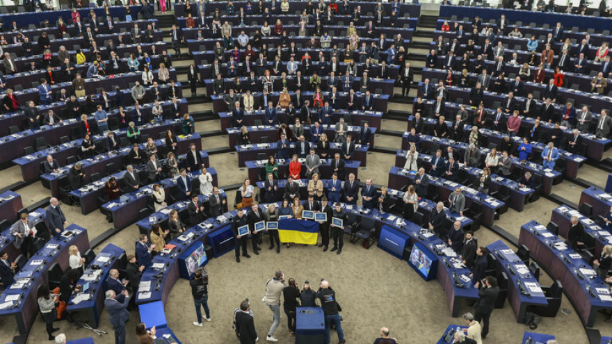 Sesja plenarna PE w Strasburgu; Fot. PE