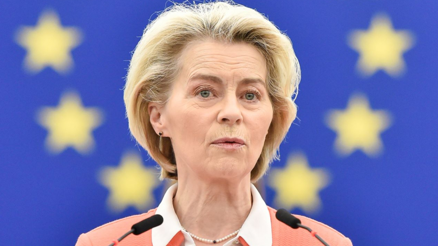 Przewodnicząca Komisji Europejskiej Ursula von der Leyen;  fot. © European Union 2024 - Source : EP