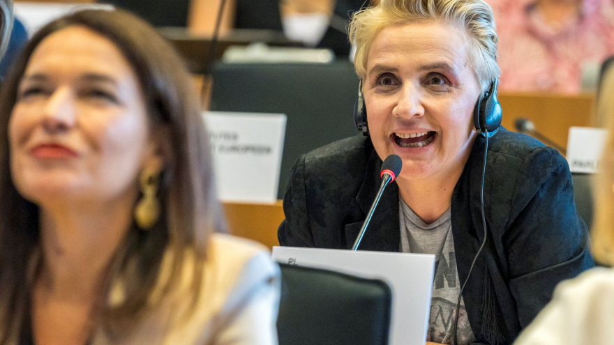 Eurodeputowana S&D Joanna Scheuring-Wielgus;  fot.  © European Union 2024 - Source : EP