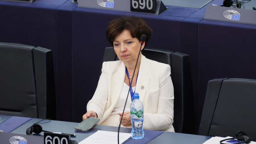 Europosłanka EKR Marlena Maląg, fot. PAP/Leszek Szymański