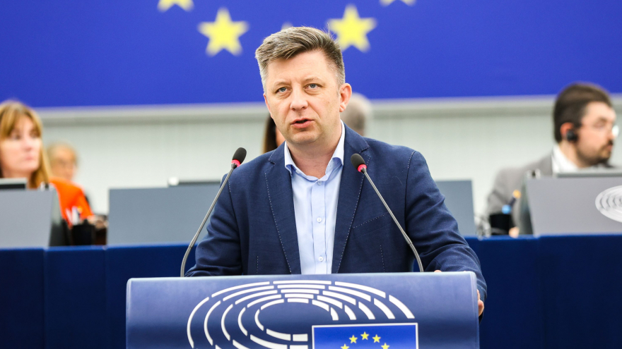 Europoseł EKR Michał Dworczyk; fot. © European Union 2024 - Source : EP