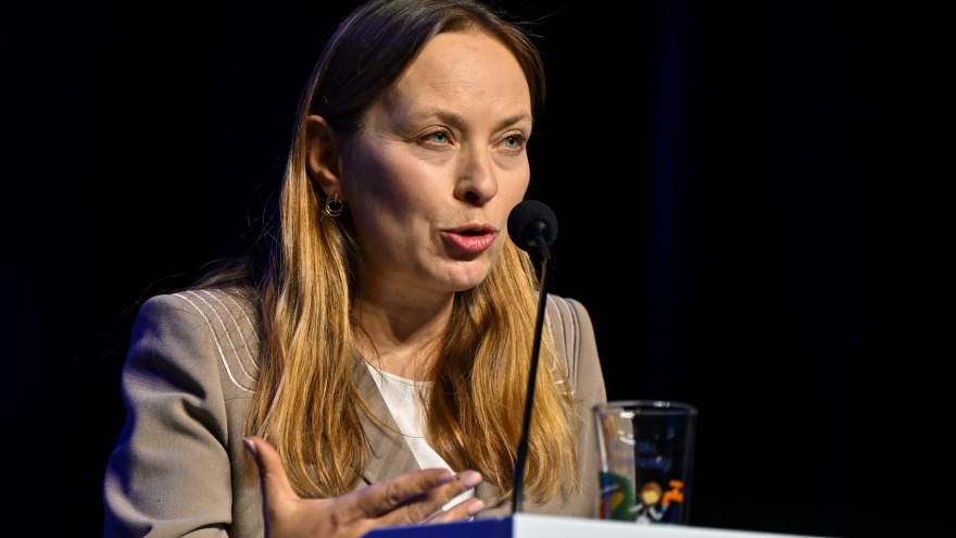 Ministra funduszy i polityki regionalnej Katarzyna Pełczyńska-Nałęcz; fot. PAP/Art Service