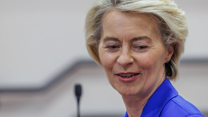 Szefowa KE Ursula von der Leyen; fot. PAP/EPE